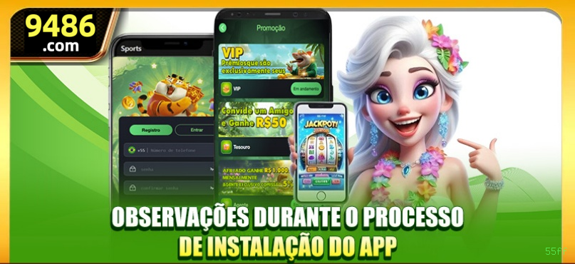 Configurações úteis dentro do app 55ff